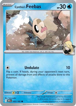 Cynthia's Feebas (052/182) [SV10 Destined Rivals] - Common