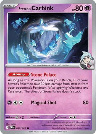 Steven's Carbink (086/182) [SV10 Destined Rivals] - Common