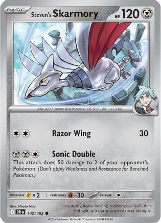 Steven's Skarmory (142/182) [SV10 Destined Rivals] - Common