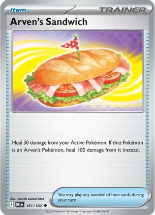 Arven's Sandwich (161/182) [SV10 Destined Rivals] - Uncommon