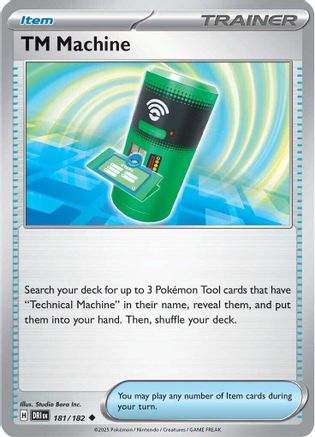TM Machine (181/182) [SV10 Destined Rivals] - Uncommon