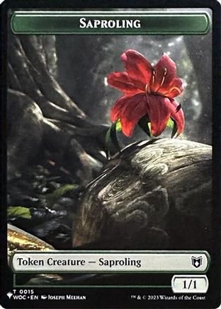 Saproling // Ape Double-Sided Token (LIST-15 // 10) [The List Reprints]