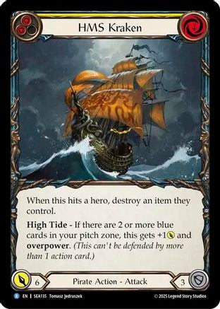 HMS Kraken (SEA135) - High Seas