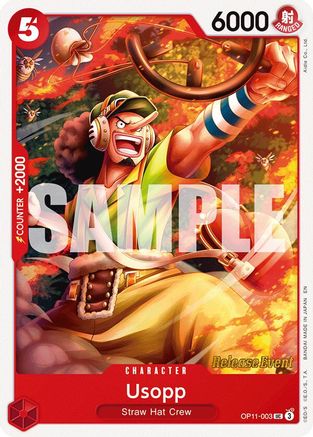 Usopp (OP11-003) - A Fist of Divine Speed Release Event Cards