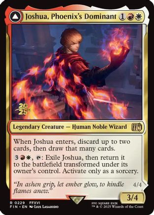 Joshua, Phoenix's Dominant (PRE-229) [Prerelease Cards] Foil