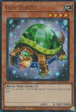 Gem-Turtle (Ultra Rare) (BLMM-EN111) - Battles of Legend: Monster Mayhem 1st Edition