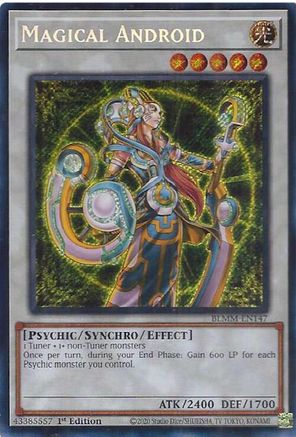 Magical Android (Secret Rare) (BLMM-EN147) - Battles of Legend: Monster Mayhem 1st Edition