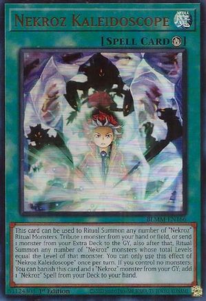 Nekroz Kaleidoscope (Ultra Rare) (BLMM-EN166) - Battles of Legend: Monster Mayhem 1st Edition