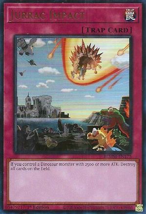 Jurrac Impact (Ultra Rare) (BLMM-EN175) - Battles of Legend: Monster Mayhem 1st Edition