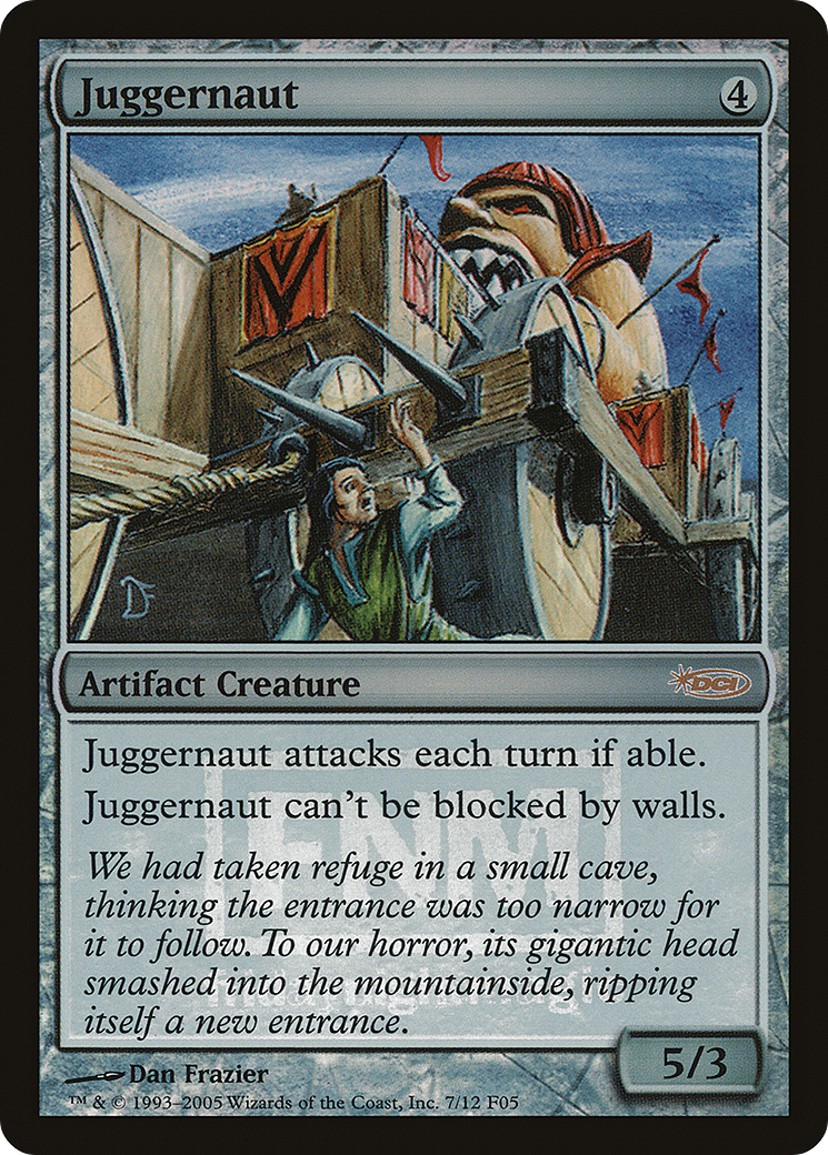 Juggernaut [Friday Night Magic 2005] Foil