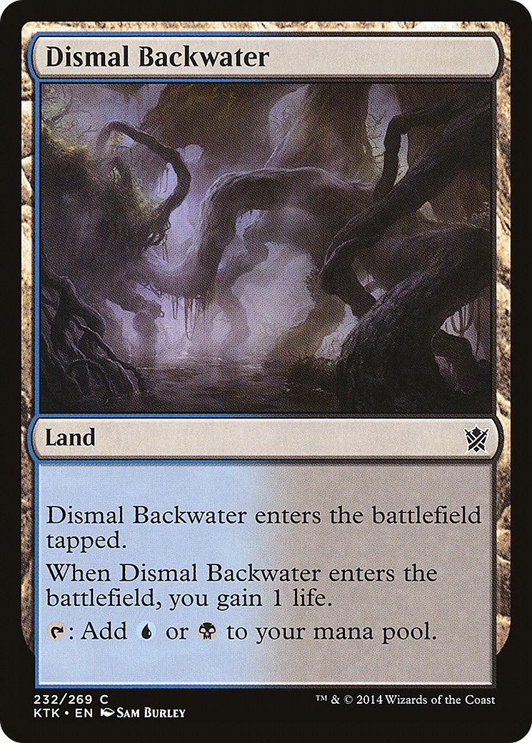 Dismal Backwater (KTK-232) [Khans of Tarkir]