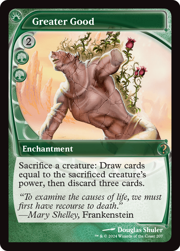 Greater Good (Future Sight) (MB2-207) [Mystery Booster 2] Foil