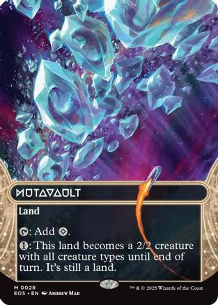Mutavault (EOS-028) (Borderless) [Edge of Eternities: Stellar Sights]