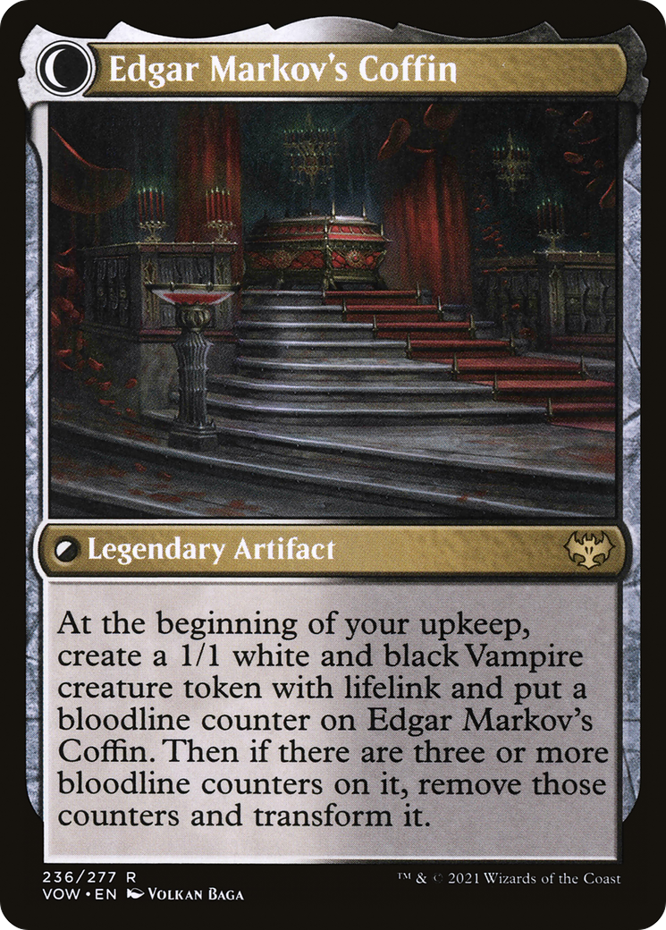 Edgar, Charmed Groom (VOW-236) [Innistrad: Crimson Vow] Foil