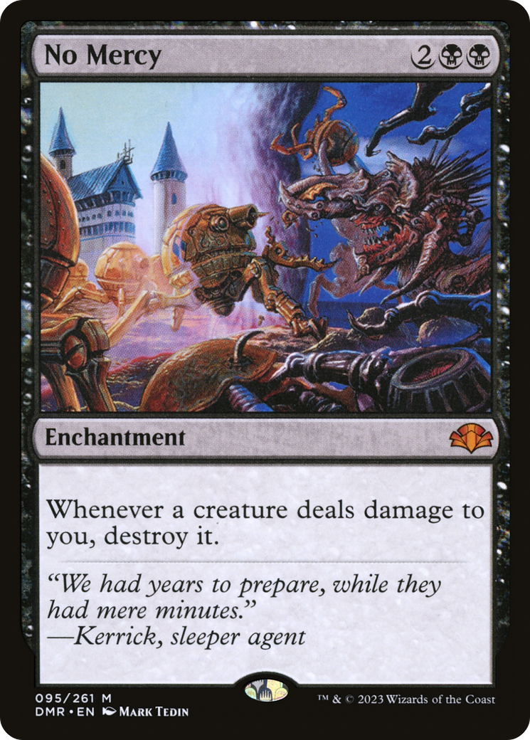No Mercy (DMR-095) [Dominaria Remastered] Foil