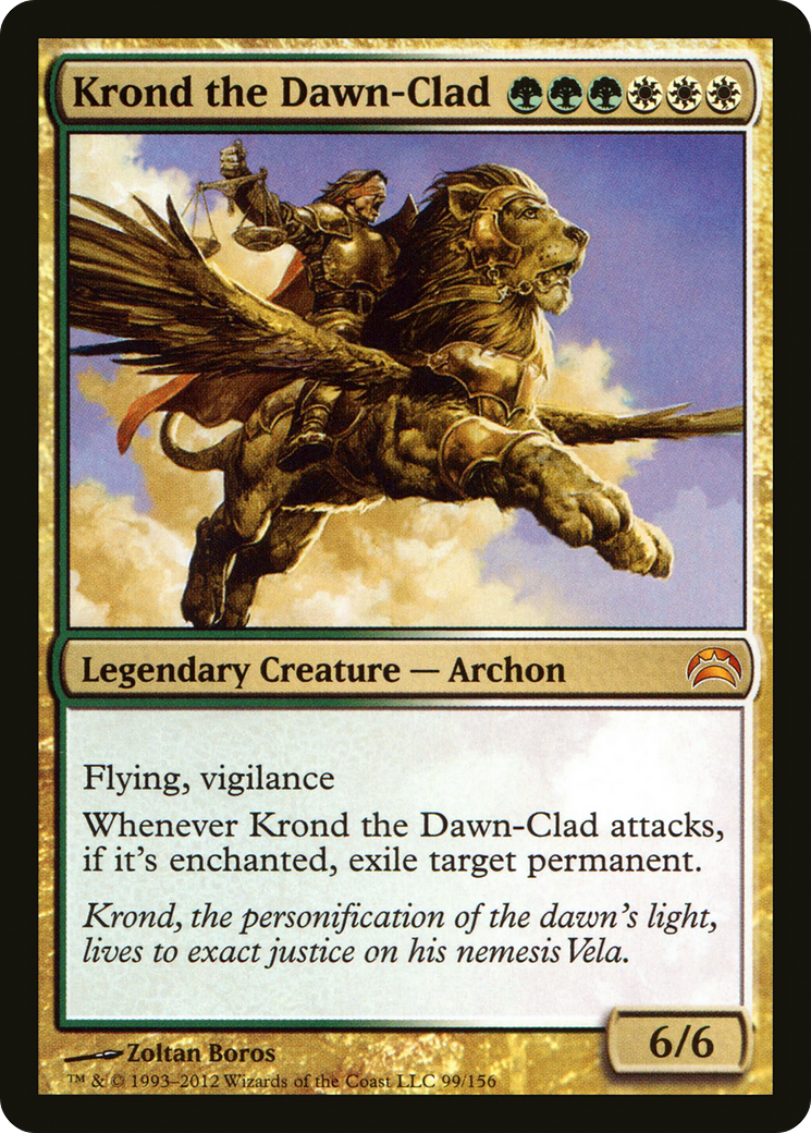 Krond the Dawn-Clad (PC2-099) [Planechase 2012] Foil