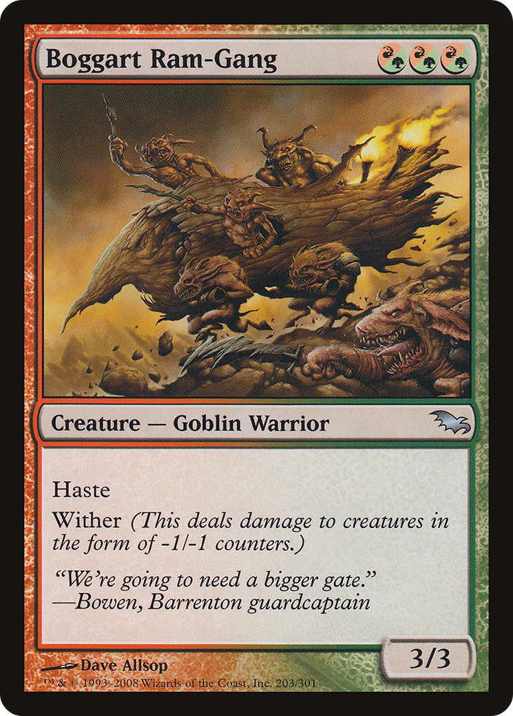 Boggart Ram-Gang (SHM-203) [Shadowmoor]