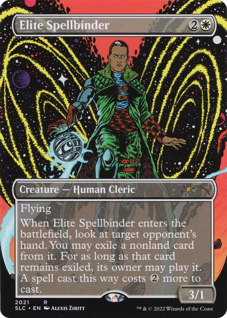 Elite Spellbinder (SLC-2021) (Borderless) [Secret Lair Countdown Kit] Foil