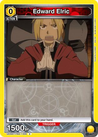 Edward Elric (009) (UE09ST/FMA-1-009) - UE09ST FULLMETAL ALCHEMIST Starter Deck