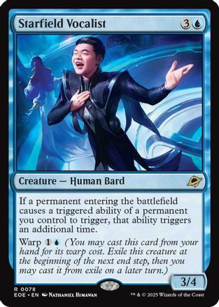 Starfield Vocalist (EOE-078) [Edge of Eternities] Foil