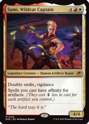 Sami, Wildcat Captain (EOE-226) [Edge of Eternities] Foil