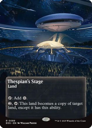 Thespian's Stage (EOS-089) (Borderless) [Edge of Eternities: Stellar Sights]