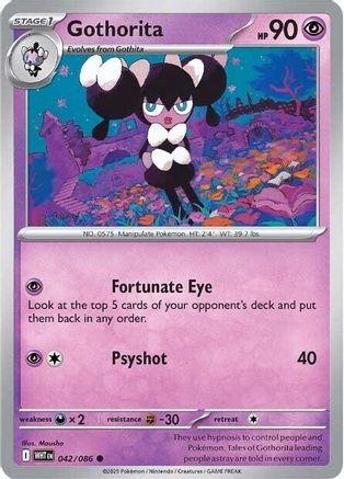 Gothorita (042/086) [SV White Flare] - Common