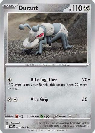 Durant (070/086) [SV White Flare] Reverse Holofoil - Uncommon