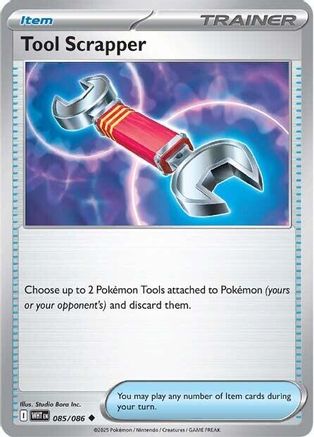 Tool Scrapper (085/086) [SV White Flare] - Uncommon
