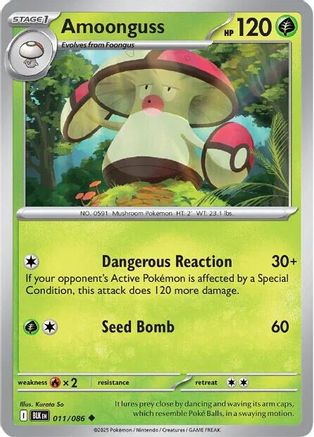 Amoonguss (011/086) [SV Black Bolt] - Uncommon