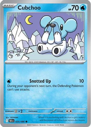 Cubchoo (025/086) [SV Black Bolt] Reverse Holofoil - Common