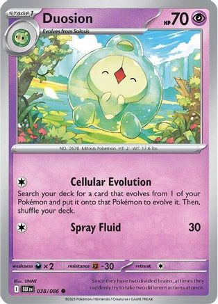 Duosion (038/086) [SV Black Bolt] - Common