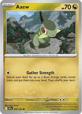 Axew (068/086) [SV Black Bolt] - Common