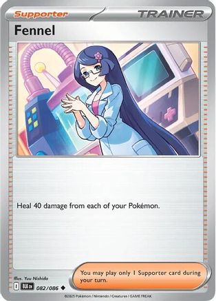 Fennel (082/086) [SV Black Bolt] Reverse Holofoil - Uncommon