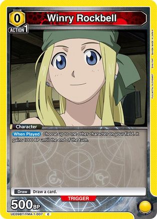 Winry Rockbell (007) (UE09BT/FMA-1-007) - UE09BT FULLMETAL ALCHEMIST