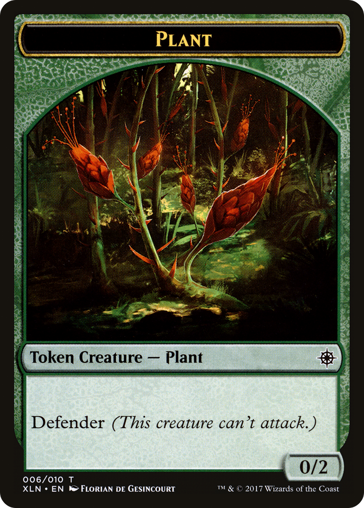 Plant Token (XLN-006) [Ixalan Tokens]