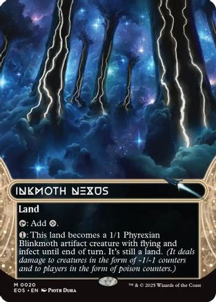 Inkmoth Nexus (EOS-020) (Borderless) [Edge of Eternities: Stellar Sights] Foil