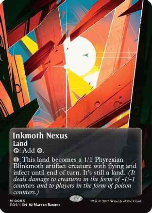 Inkmoth Nexus (EOS-065) (Borderless) [Edge of Eternities: Stellar Sights]