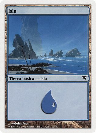 Island (Spanish) - "Isla" (PSAL-E46) [Magic Encyclopedia 2005 (Salvat/Hachette)]