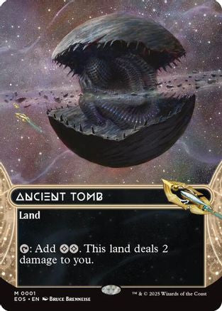 Ancient Tomb (EOS-001) (Borderless) [Edge of Eternities: Stellar Sights]