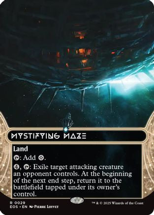 Mystifying Maze (EOS-029) (Borderless) [Edge of Eternities: Stellar Sights] Foil