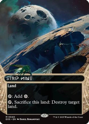 Strip Mine (EOS-040) (Borderless) [Edge of Eternities: Stellar Sights]