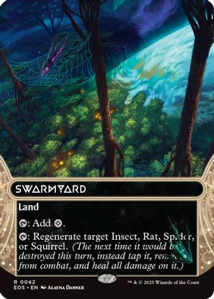 Swarmyard (EOS-042) (Borderless) [Edge of Eternities: Stellar Sights]
