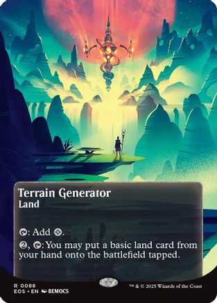 Terrain Generator (EOS-088) (Borderless) [Edge of Eternities: Stellar Sights]