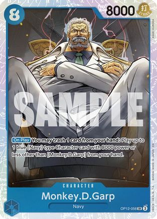 Monkey.D.Garp (OP12-056) - Legacy of the Master Foil
