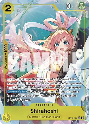 Shirahoshi (Alternate Art) (OP12-102) - Legacy of the Master Foil