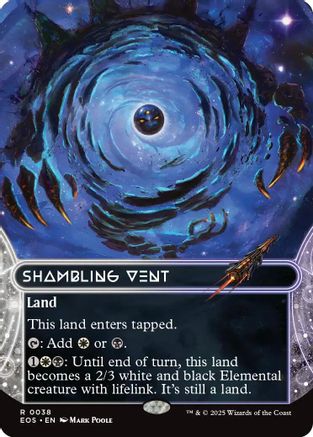 Shambling Vent (EOS-038) (Borderless) [Edge of Eternities: Stellar Sights]