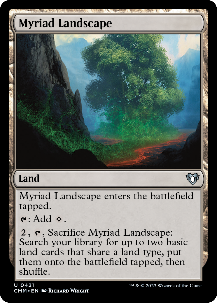 Myriad Landscape (CMM-421) [Commander Masters]