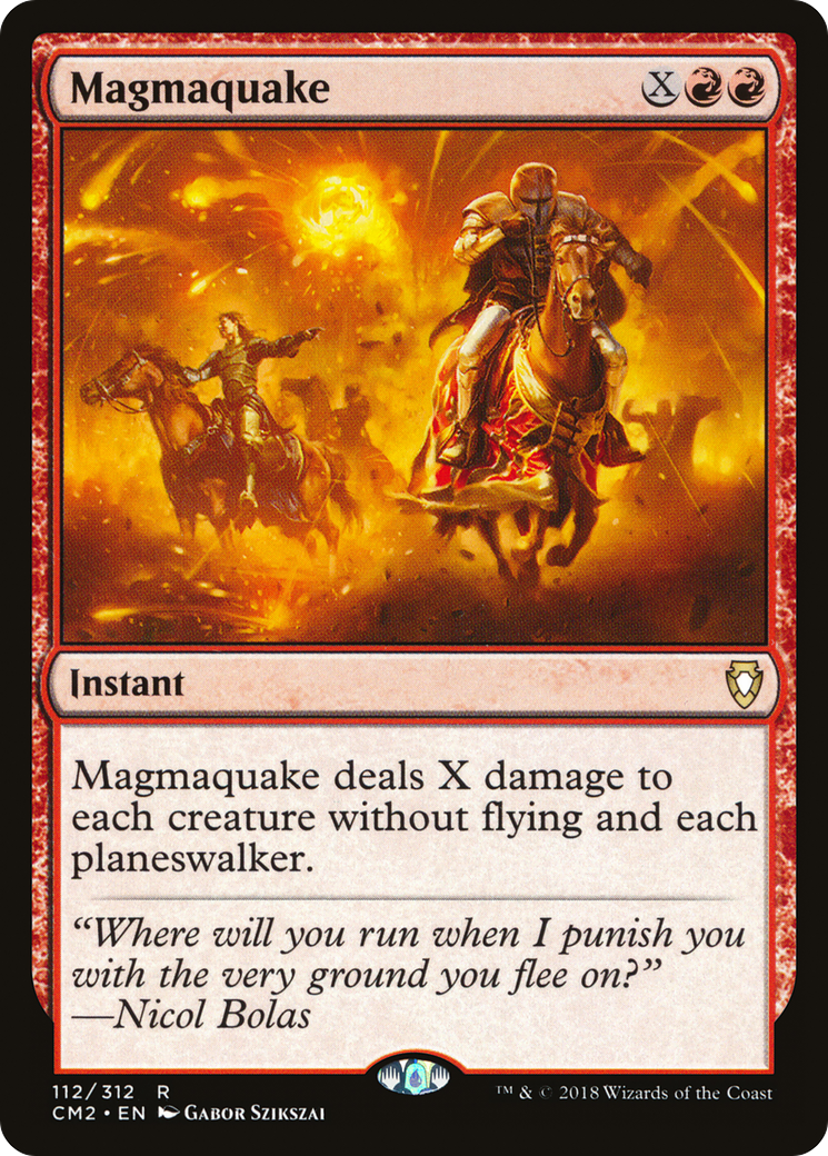 Magmaquake (CM2-112) [Commander Anthology Volume II]
