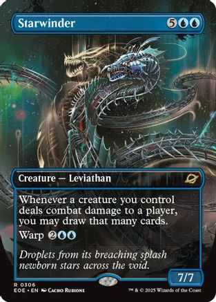 Starwinder (EOE-306) (Borderless) [Edge of Eternities] Foil
